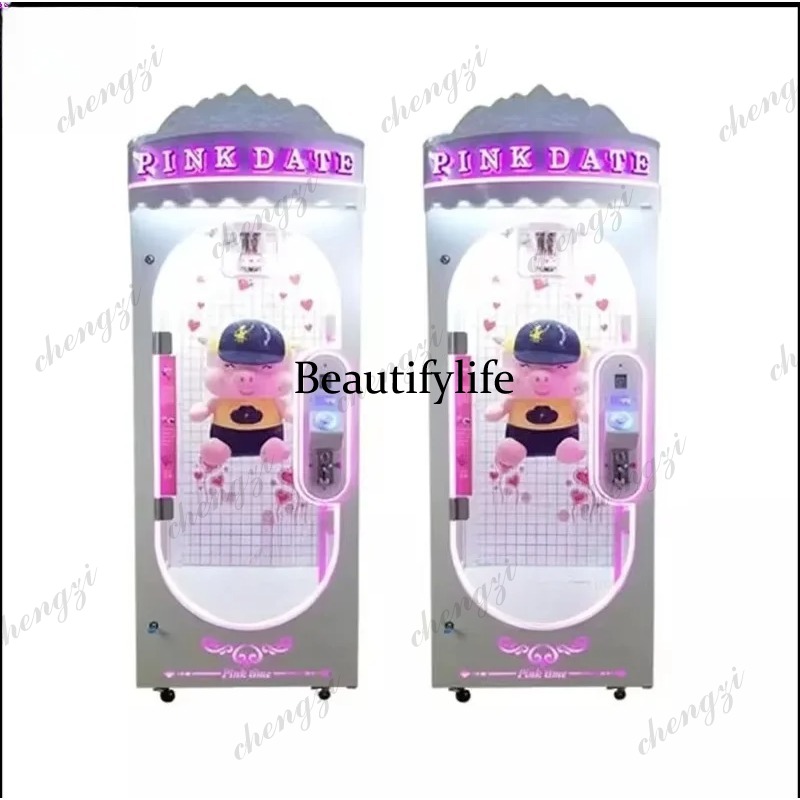 Arcade Games & Vending Co - A81 Indoor Pink Date Doll Aluminum