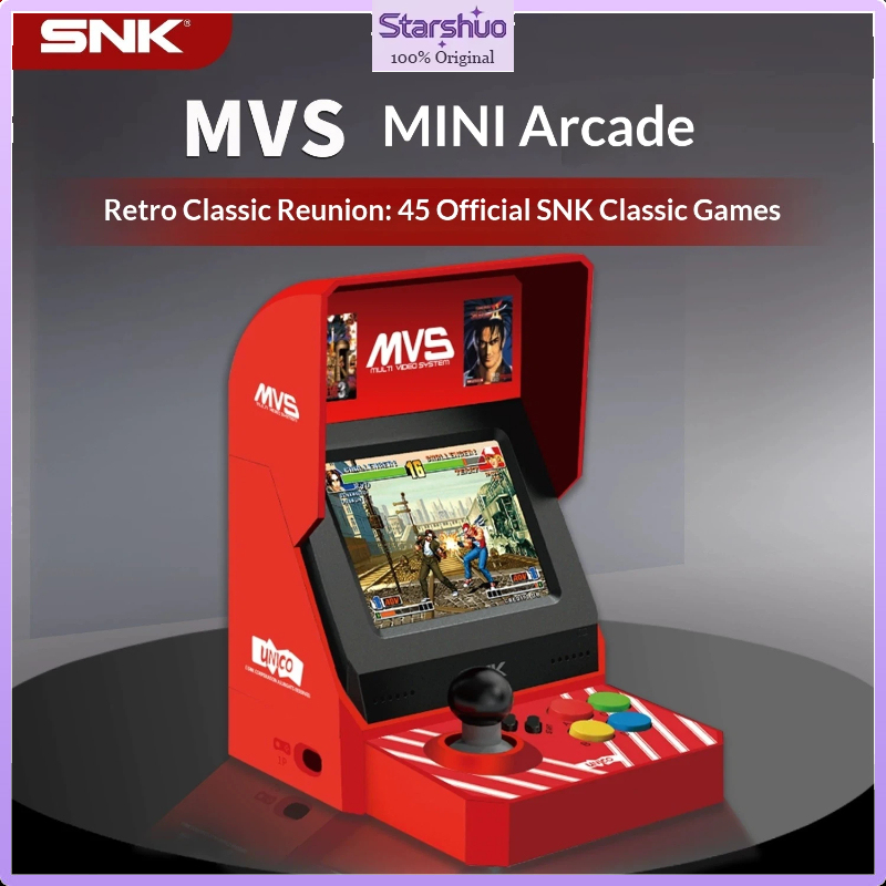 Arcade Game Cabinet - UNICO MVS Mini Arcade Console With