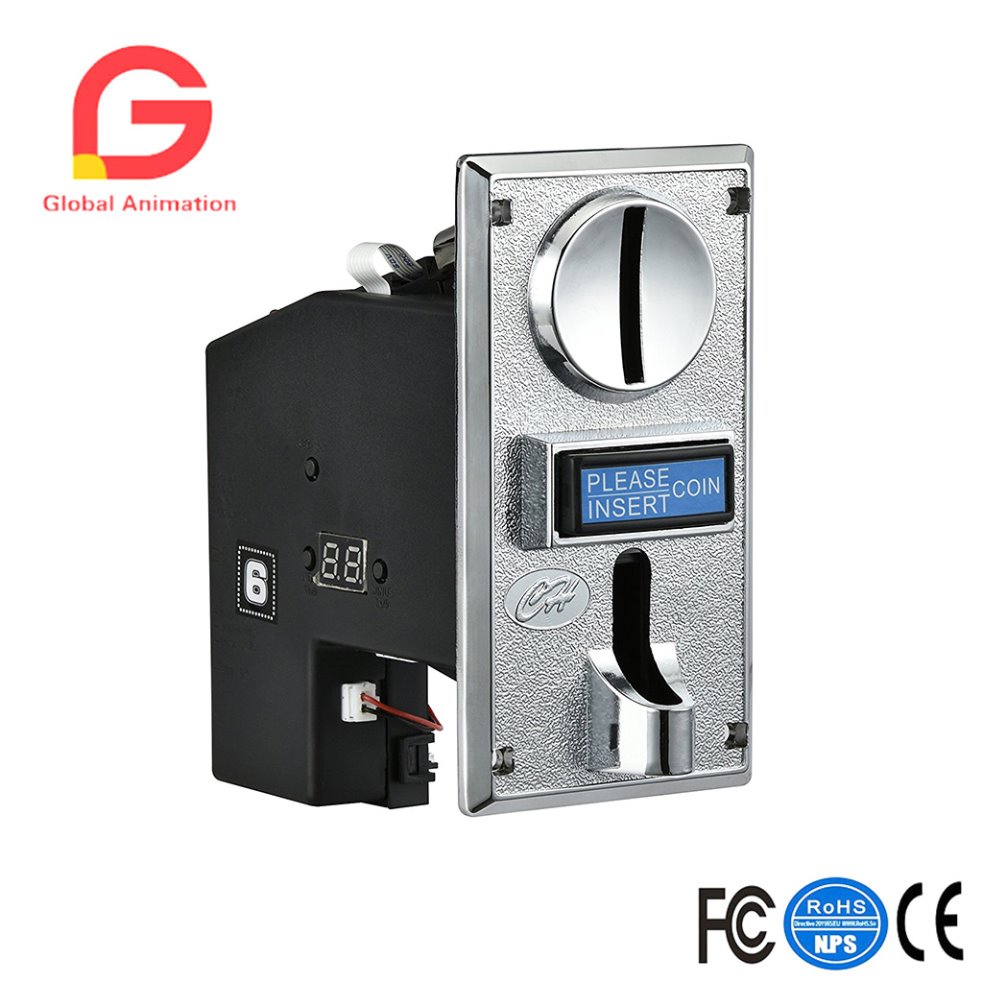 Arcade Vending & Laundry - CH-924, 4 Multi Coin Mech Acceptor