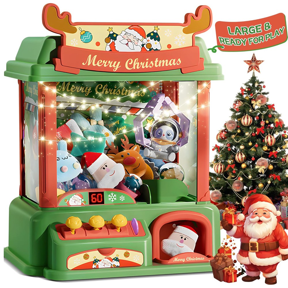 Christmas Claw Machine For Kid - Arcade Vending & Laundry ulasan dan harga