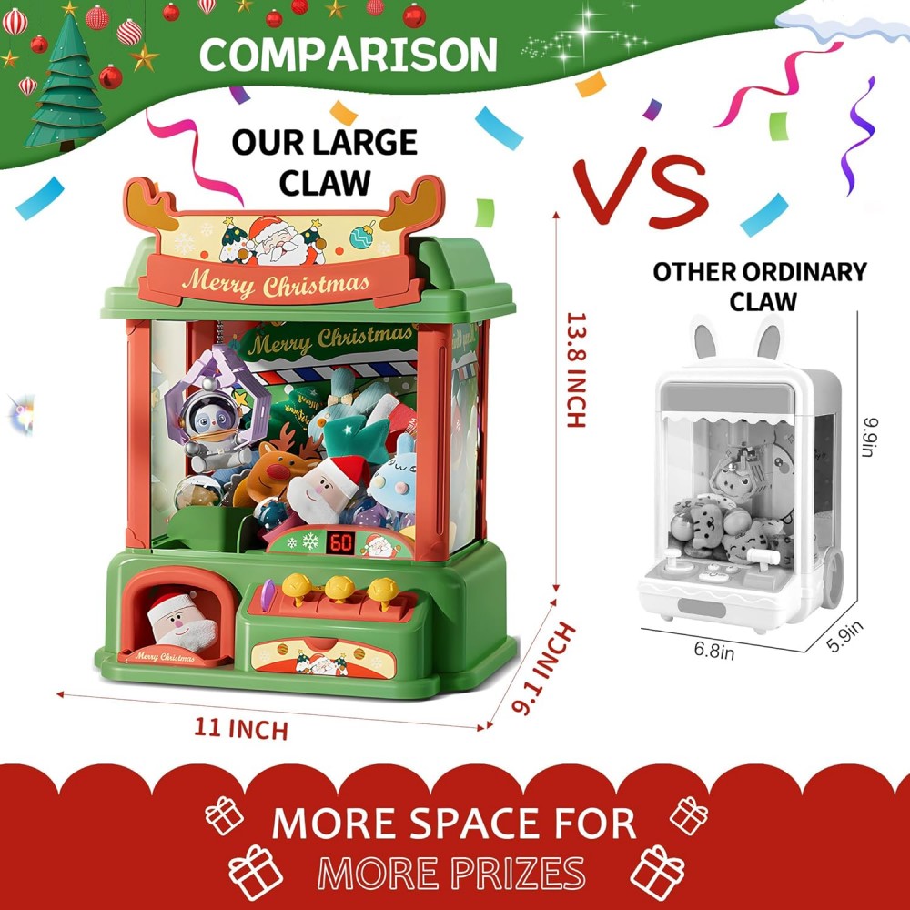 Christmas Claw Machine For Kid - Arcade Vending & Laundry ulasan dan harga
