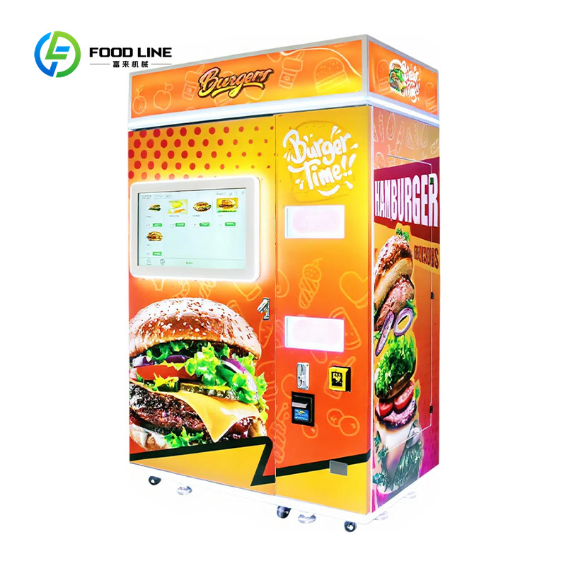 Automatic smart burger vending - Vending Machine Qr Code ulasan dan harga