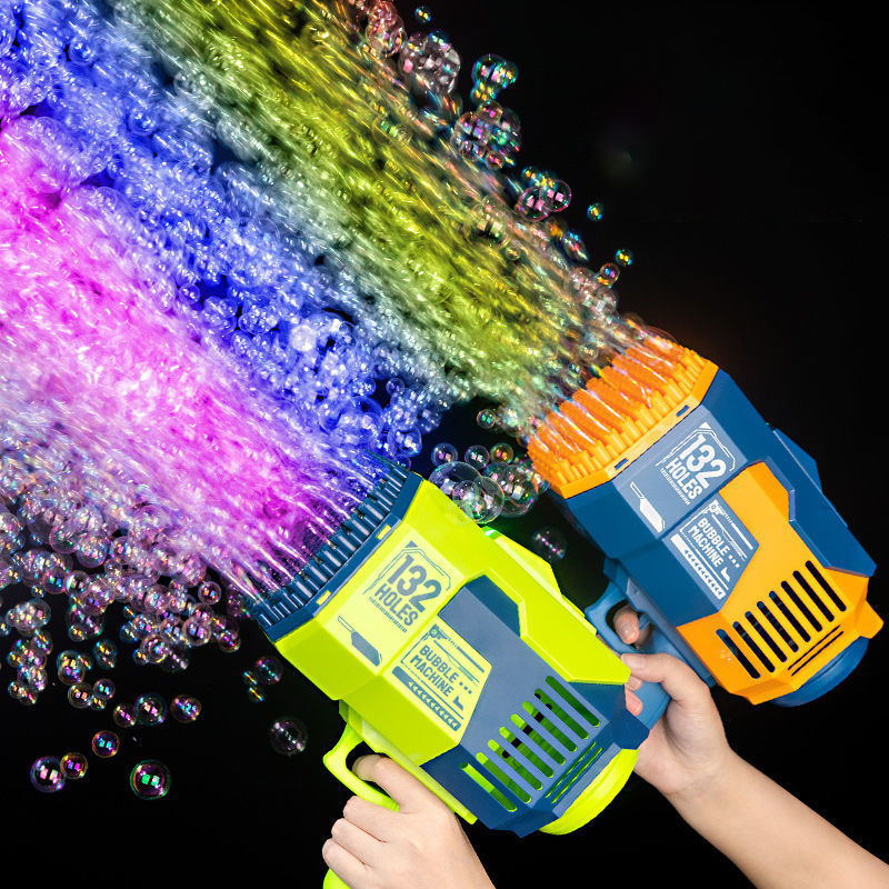 132Hole Rocket Luminous Bubble - Bubble Gum Machine ulasan dan harga