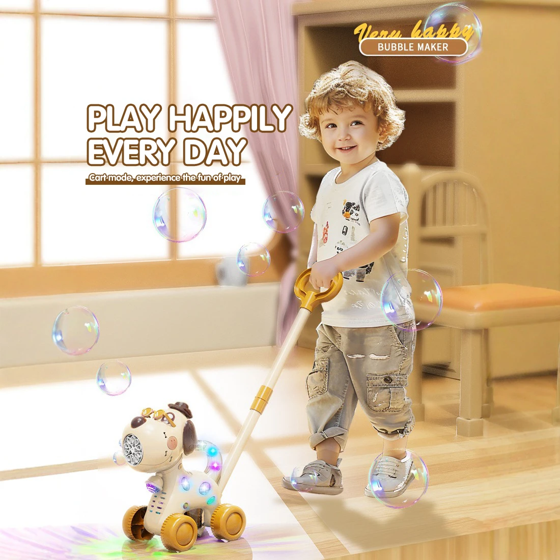 Dog Bubble Walker Toys Outdoor - Bubble Gum Machine ulasan dan harga