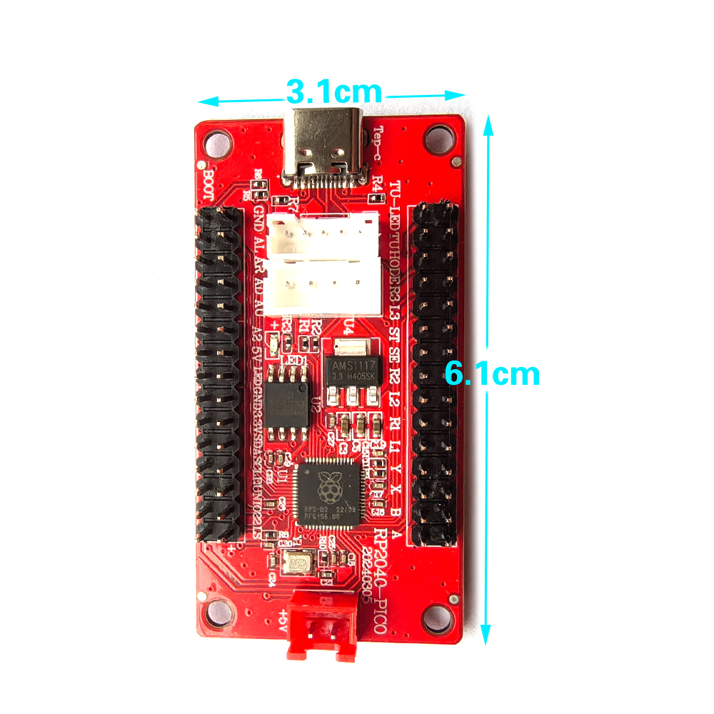 Raspberry Pi Pico Zero Delay U - Joystick Arcade Parts ulasan dan harga