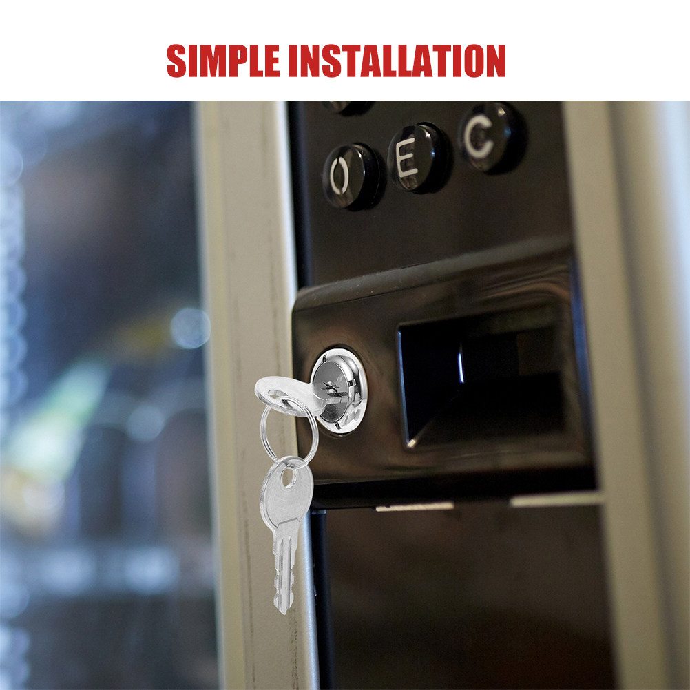 Secure Metal Lock and Key Set  - Arcade Vending & Laundry ulasan dan harga