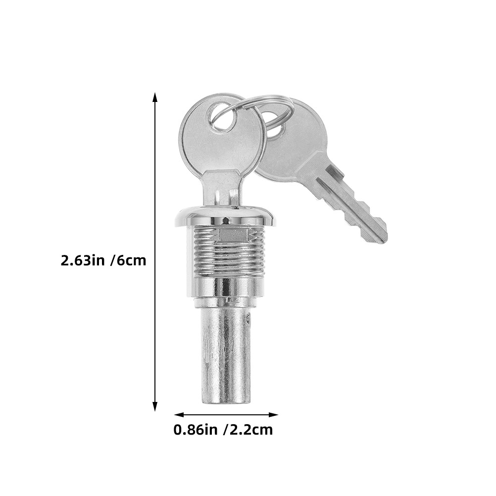 Secure Metal Lock and Key Set  - Arcade Vending & Laundry ulasan dan harga